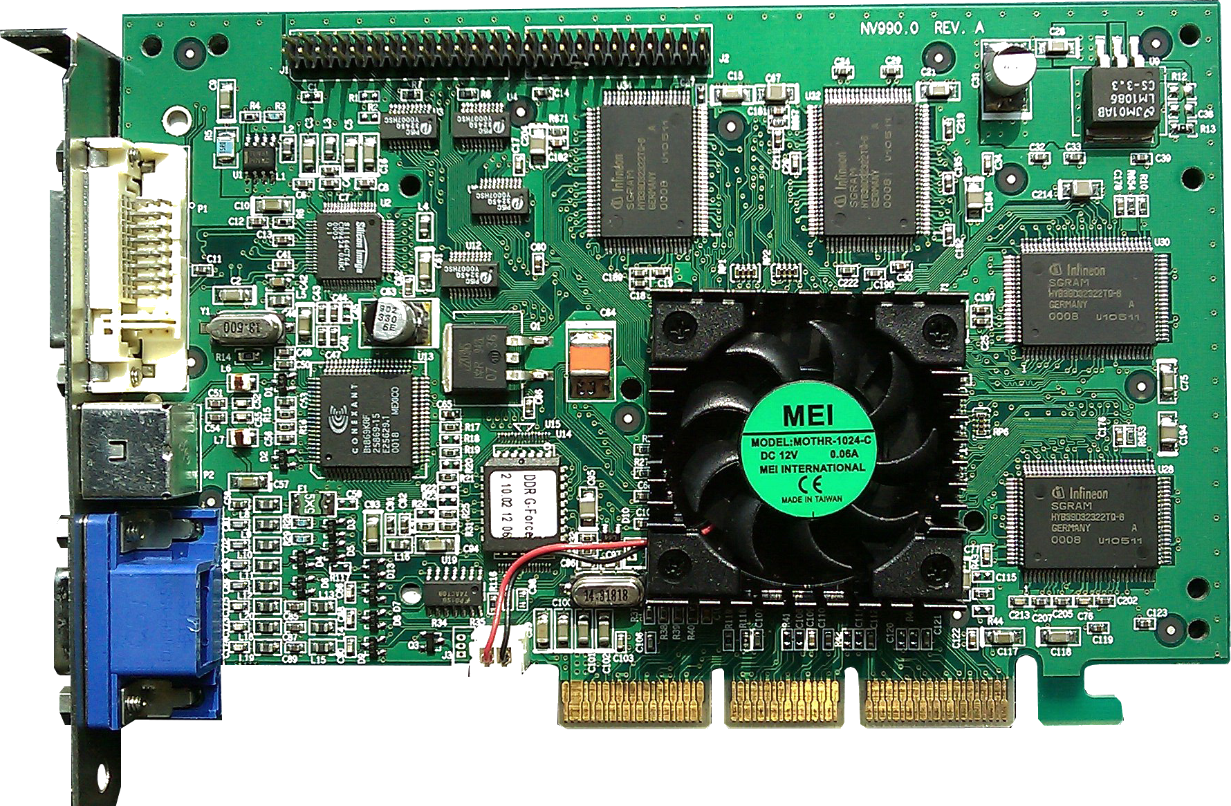 NVIDIA GeForce 256 — первый в мире GPU, 1999